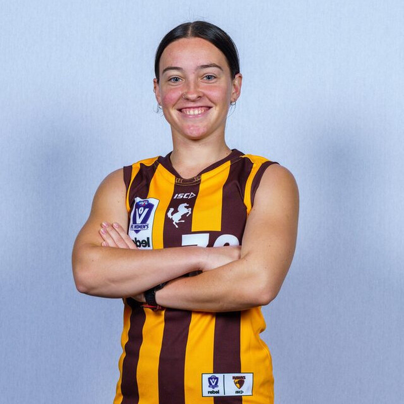 Danika Spamer, Cardiff Hawks, Hunter Academy of Sport, Sydney Swans Academy, UTS Bats AFL now Box Hill VFLW